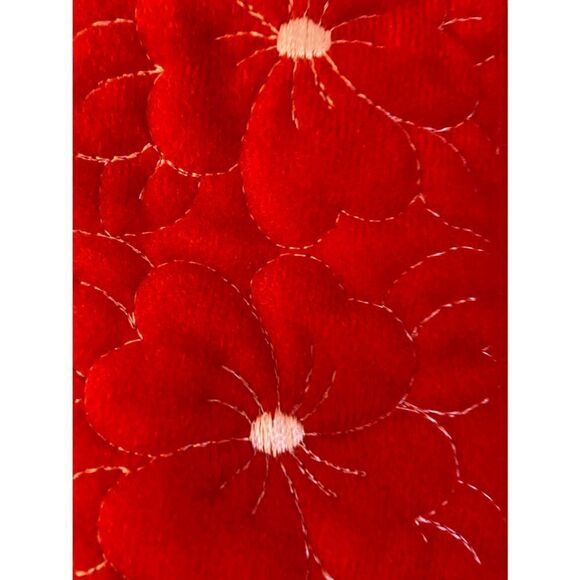 Vintage‎ velour style zipper robe USA Medium M - Picture 7 of 10